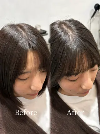 ミディアム パーマ 【お洒落パーマ】 Elme 肥塚康汰郎のヘアスタイル