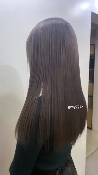 ロング カラー k-two ウエダカナミ🎀のヘアスタイル