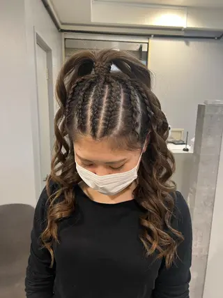 難波/ハイトーン 🦋AOI🦋のヘアスタイル