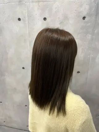 ミディアム little kumamoto所属・chinatsu .のヘアスタイル