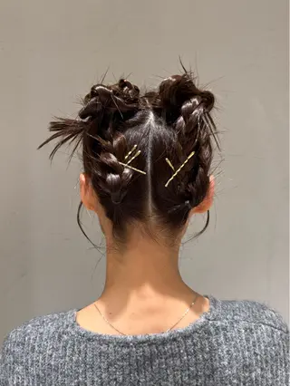 ヘアアレンジ 村田 茉優のヘアスタイル
