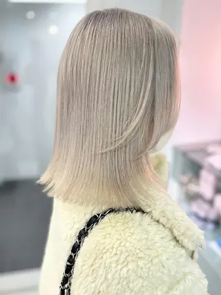 ミディアム 女性専用サロン iiro所属・【レイヤー/似合わせ 】Hina🎀のヘアスタイル