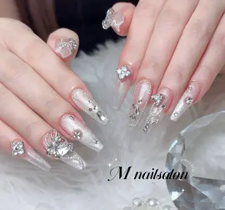 ネイル M🌷nail 長さだし専門店のネイルデザイン