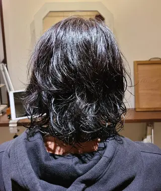 パーマ カラー メンズ Hazumi Ayanoのヘアスタイル