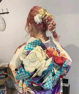 HARE 川崎晴佳のヘアスタイル