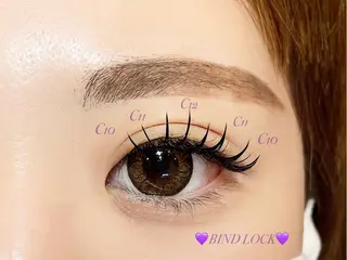 マツエク・マツパ eyelist yumiのマツエク・マツパデザイン