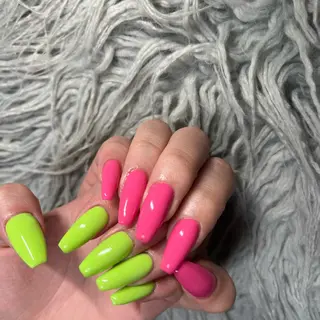 カラー ネイル nail salon LNのネイルデザイン