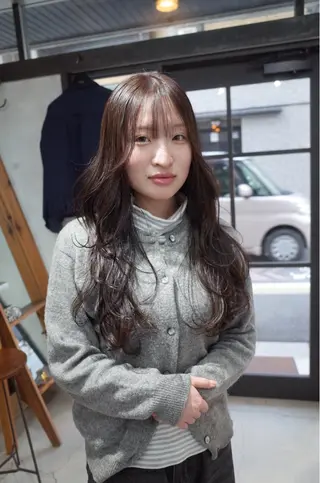 カラー 京都/カラー/松野 翔のヘアスタイル