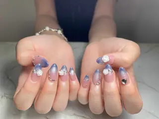 ネイル 💕鈴木ユリ パラジェル/オフ無料のネイルデザイン