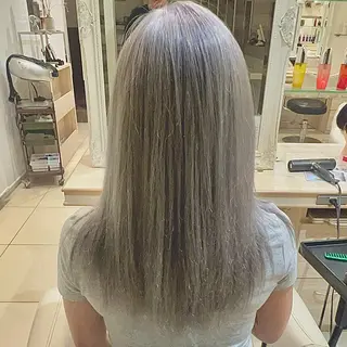 ロング カラー 男性カットモデル募集 杉口 遼のヘアスタイル