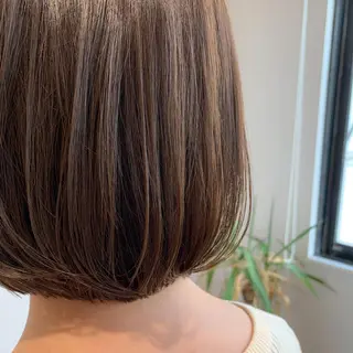 ミディアム カラー "小顔カット" Fuko.のヘアスタイル