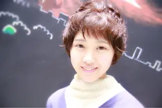 ショート パーマ Re:ta Hair 飯田淳平のヘアスタイル