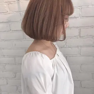 ショート 艶カラー/フェイス レイヤー/たむのヘアスタイル