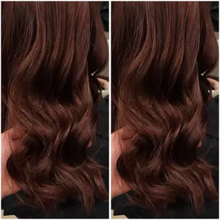 ロング カラー 🌼二本柳 🌼のヘアスタイル