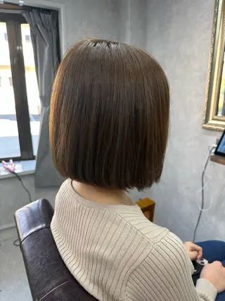 ミディアム カラー Lien 深井店のヘアスタイル