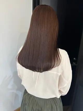 カラー towa 豊中店 【髪質改善/ショートボブ/レイヤーカット】所属・towa./艶カラー /カラー/isseiのヘアスタイル