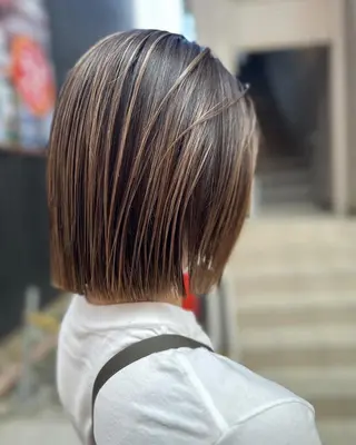 ミディアム レイヤー/ウルフ/ /奈良/  RIHOのヘアスタイル