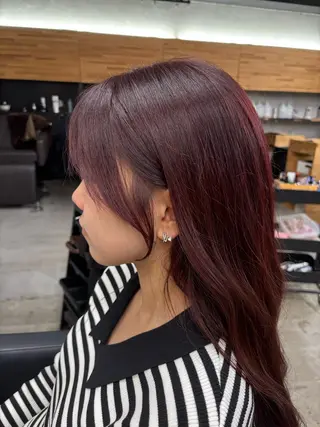 セミロング カラー mono / Manatoのヘアスタイル