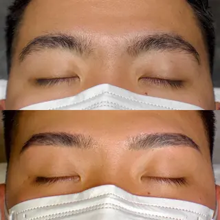 メンズ アイブロウ メンズ眉毛ワックス 青山英憲のヘアスタイル