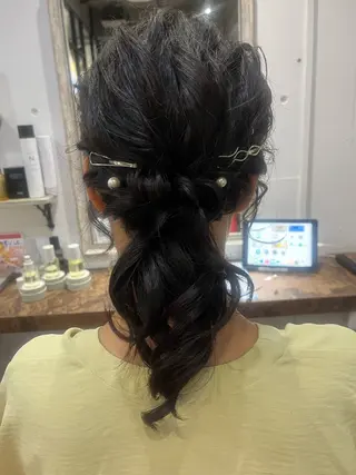 ミディアム 駅チカ【ali'i】 アリイ花崎友美☘のヘアスタイル