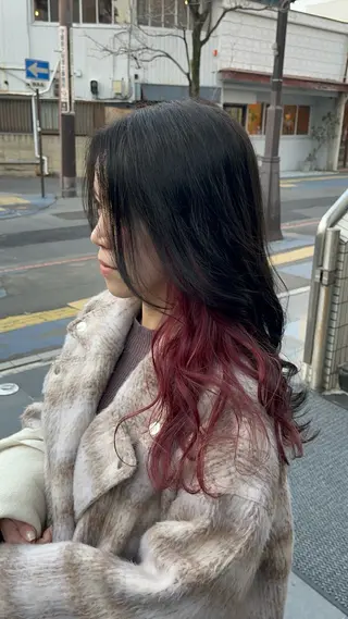 カラー 古指 匠巳のヘアスタイル