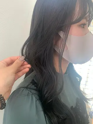 ロング カラー 韓国🇰🇷髪質改善 Chisaki치사키のヘアスタイル