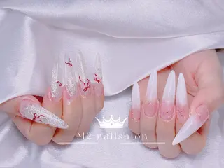 ネイル 長さだし専門店 M2　rikaのネイルデザイン