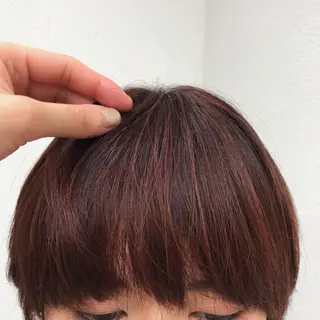 ショート カラー ヘアアレンジ moi-meme.soe所属・タナカ リナのヘアスタイル