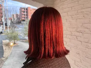 カラー 山田 愛華のヘアスタイル