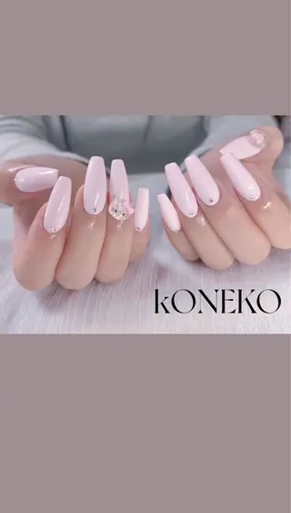 ネイル コネコネイルサロン モデル用のネイルデザイン