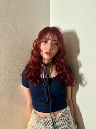 ロング ハッシュカット🎀 MIYU💖のヘアスタイル