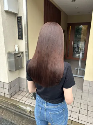 ロング darts所属・マツダ レンのヘアスタイル