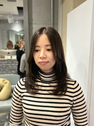 ロング カラー SAKURA🍒 天神/大名/透明感のヘアスタイル