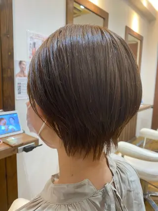 ショート 若林 亜季のヘアスタイル