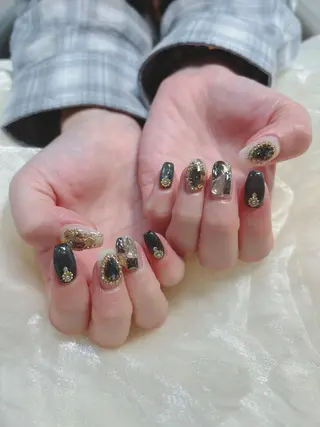 ネイル ネイルサロンブラン ゆず🍀のネイルデザイン