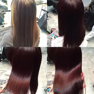 ショート ミディアム セミロング ロング カラー Re:ta KANZOのヘアスタイル