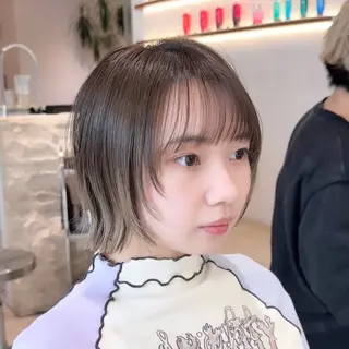 ショート カラー 渋谷ボブ/レイヤー ボブ田中航平のヘアスタイル