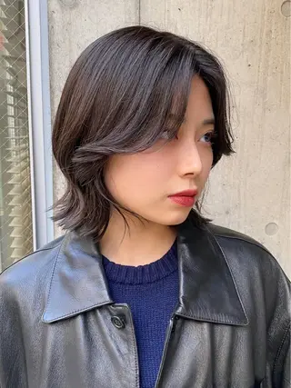 ミディアム カラー Paddle所属・似合わせレイヤー/ レイヤーパーマ/高倉のヘアスタイル