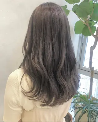 ロング カラー nakahara madokaのヘアスタイル