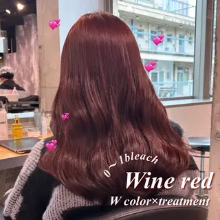 セミロング IS所属・横浜美容室/透明感 カラー/レイヤーのヘアスタイル