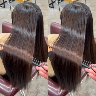 ロング 🥇近藤 恭輔🥇 Recharme新保のヘアスタイル