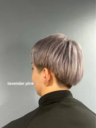 ショート カラー hairs Riche住之江（ヘアーズリッシュ）所属・諸戸 龍加/カットモデルのヘアスタイル