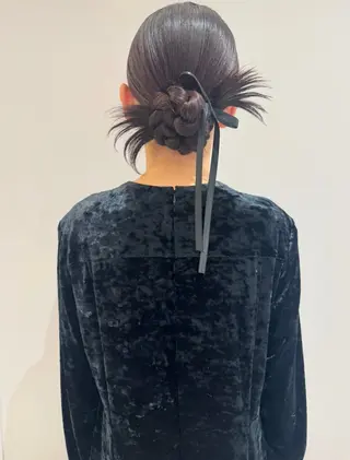 ロング ヘアアレンジ ヘアアレンジ支持率 No.1🥇RIKOのヘアスタイル