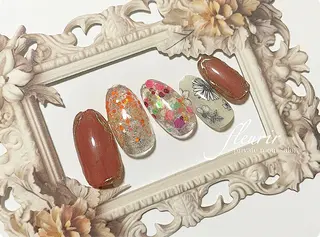ネイル フルリール 【プライベートサロンのネイルデザイン