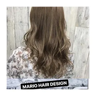 セミロング カラー パーマ ヘアアレンジ メンズ キッズ Forest. -髪質改善-のヘアスタイル