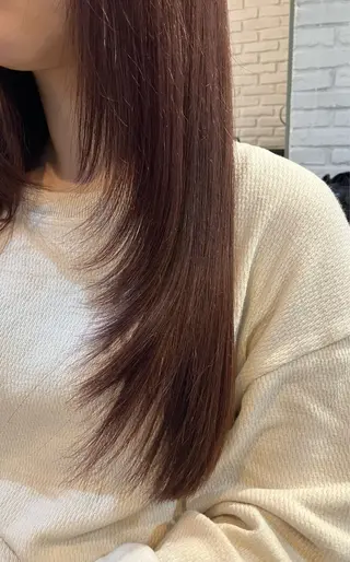 ロング 🫧縮毛矯正支持率 No.1 ほのか🫧のヘアスタイル