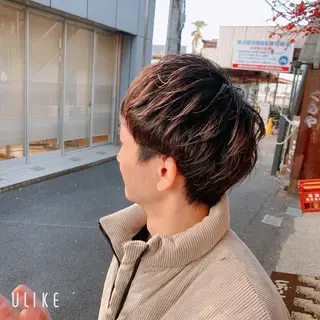 ショート ヘアアレンジ メンズ 【メンズモデル募集】 Bassa所沢のヘアスタイル