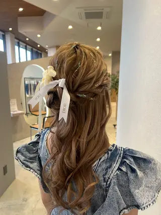 ヘアアレンジ 小池 夏美のヘアスタイル