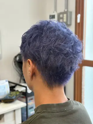 カラー メンズ Snalyメンズ特化 スエハラのヘアスタイル