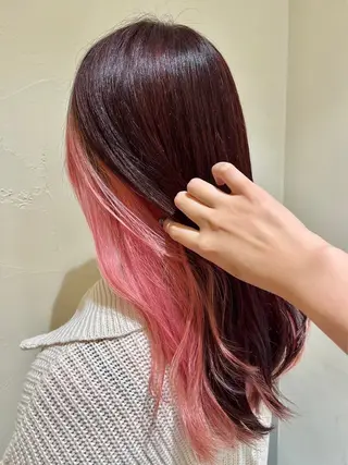 カラー 佐久間 成恵のヘアスタイル